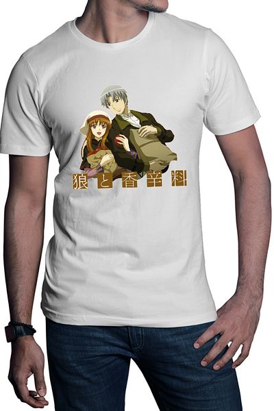 OEM Men's T-shirt Spice And Wolf Holo Myanimelist Manga
