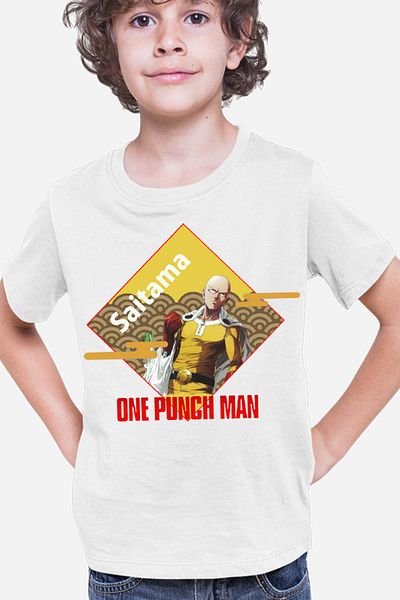 OEM One-Punch Man Super Hero Powers Psychotic Kids T-Shirt