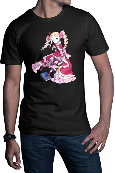 OEM Tricou barbati Re Zero Beatrice Library Book Magic Tsundere Desene