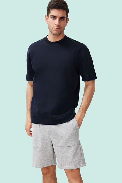 PayBuy Men's Regular Normal Cut Letter Printed Shorts Pipe Leg Casual Combinations Summer Must-Have