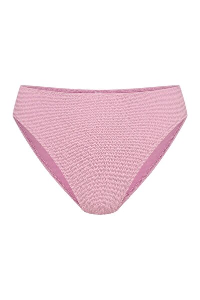 Bloovii Bikini Bottom Classic Brief Medium Waist Textured Crash Fabric | Sunnyday