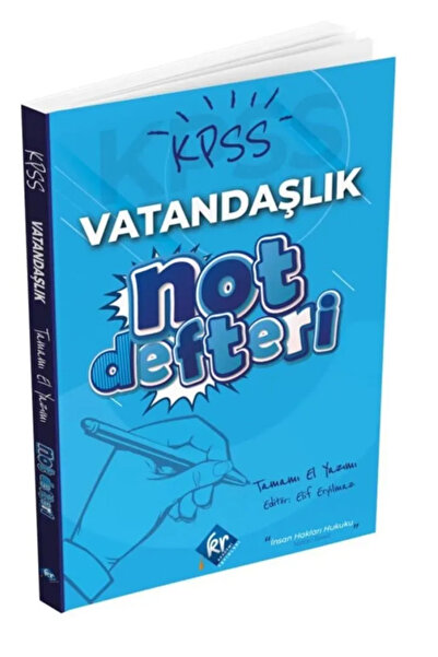 Altınpost Yayınları Kpss Vatandaşlık Konu Anlatımlı Not Defteri