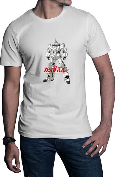 OEM Tricou barbati dam Mobile Suit Robot Fox Manga