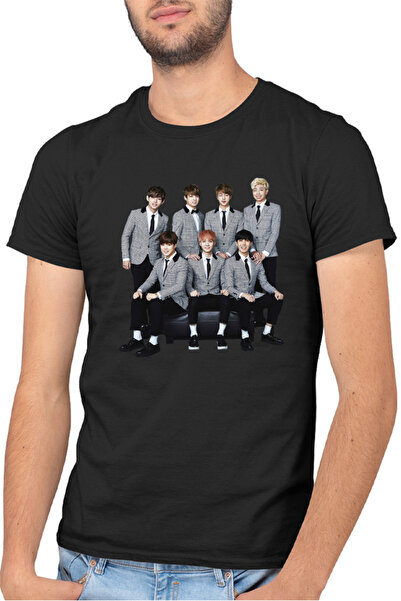 OEM Tricou barbati BTS K-Pop Music Band MTV Winning Award V Jin