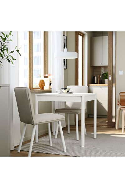 IKEA açılır mutfak masası, kırık beyaz, 2-4 kişilik