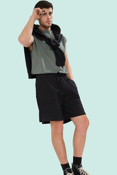PayBuy Men's Knitted Textured Shorts Tube Leg Casual Daily Summer Where Style Meets Indispensable Design