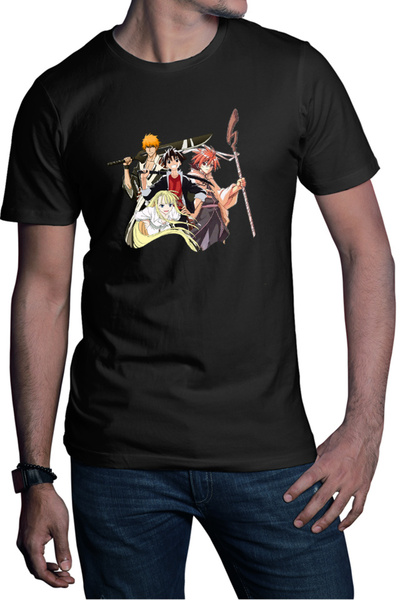 OEM Tricou barbati UQ Holder Touta McDowell Negi Ichigo Bleach