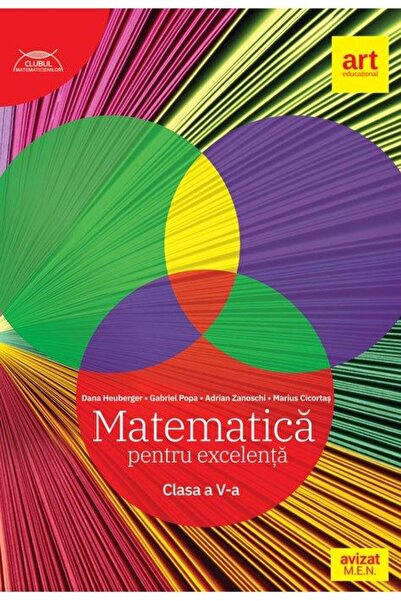 Editura Art Klett Matematica pentru excelenta. Clasa a V-a. Clubul M