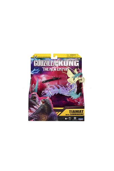 Spin Masters Godzilla x Kong The New Empire: Tiamat with Submarine 6inch 35214