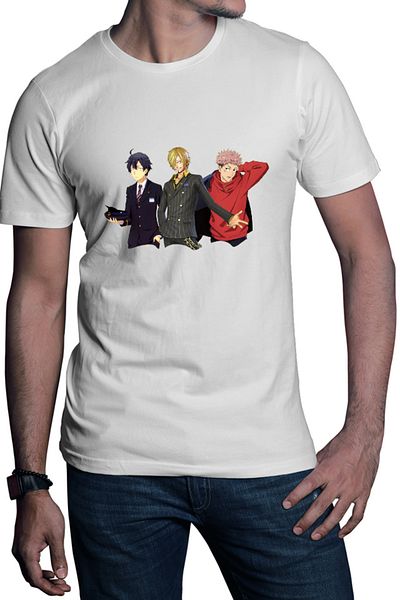 OEM Trico barbat OreGairu Hikigaya Jujutsu Kaisen Itadori One Piece