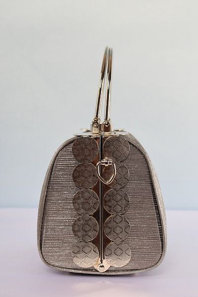 weem bag Elysara Eb0170 |   Cinderella Double Metal Handle Style Portfolio Bag