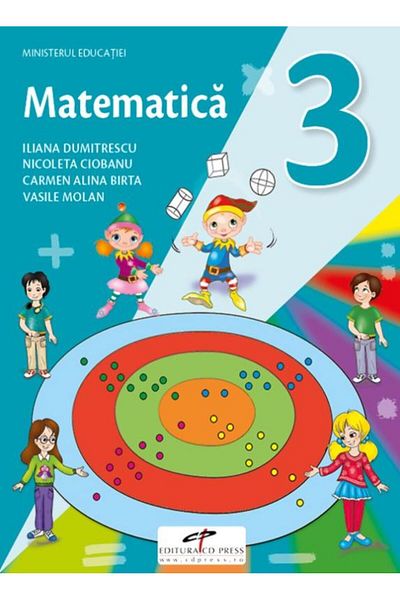 Editura CD Press Matematica. Manual pentru clasa a III-a, Vasile Mo