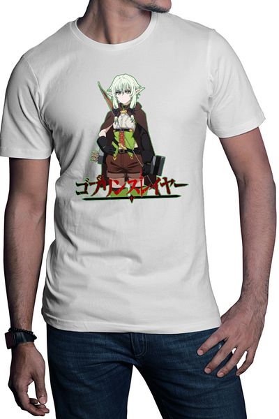 OEM Tricou barbati Goblin Slayer Magical Elf Bow Archer Otaku Demon
