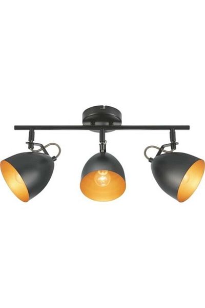 Globo Lighting Lasabez Ceiling lamp 3xE14, black, Globo Lighting