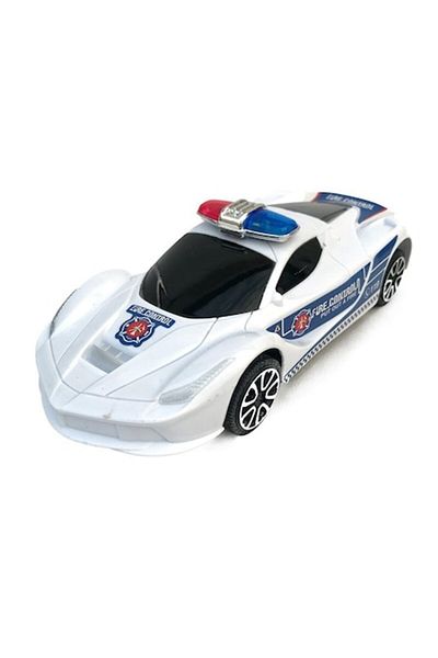 OEM Mașină de intervenție din plastic alb, 23x8 cm