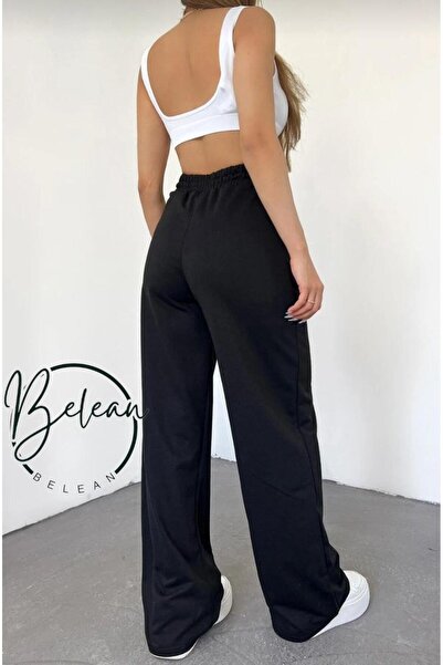 belean Φαρδιά φούτερ με ελαστική μέση