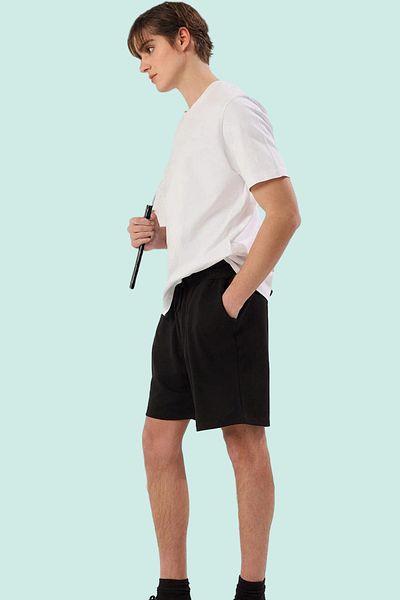 PayBuy Men's Pique Woven Shorts Regular Waist Straight Silhouette Comfortable Summer Daily Use Modern Design