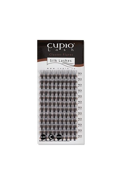 Cupio Ατομικές ψεύτικες βλεφαρίδες Premium Silk - μακριές