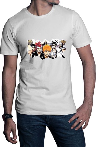 OEM Tricou barbati Bleach Ichigo Kurosaki Soul Reaper Dream Team