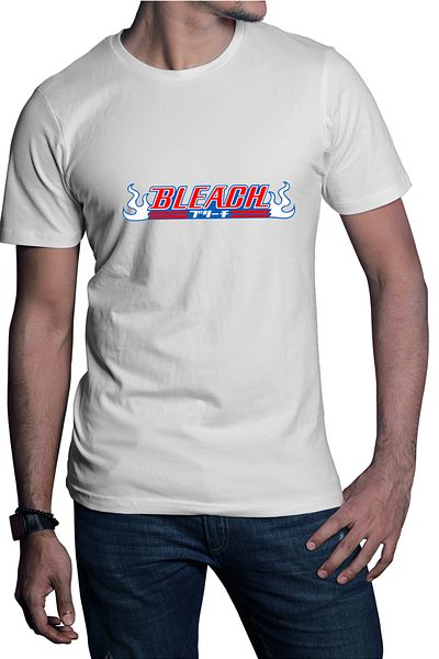 OEM Men's T-shirt Bleach Logo Symbol Merch Master Waifu