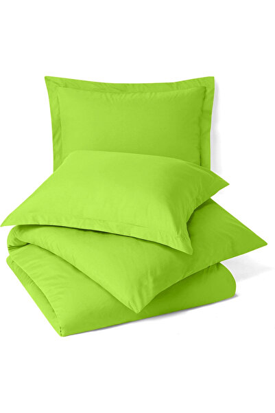 Five Store Duvet cover made of 100% ranforce cotton, density 120 g/sqm, Green, 210/230cm