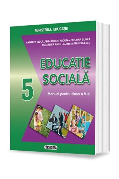 Editura Sigma Educational Educatie Sociala. Manual pentru clasa a V-a, Aurel