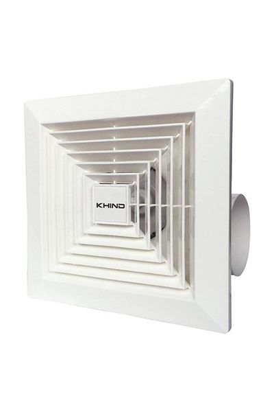Khind 32W Ceiling Mounted Square Modern Exhaust Fan 8inch