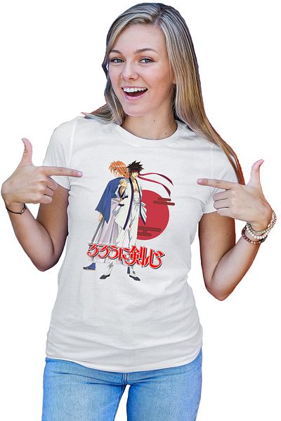 OEM Tricou dama Rurouni Kenshin Sanosuke Kage Rivals
