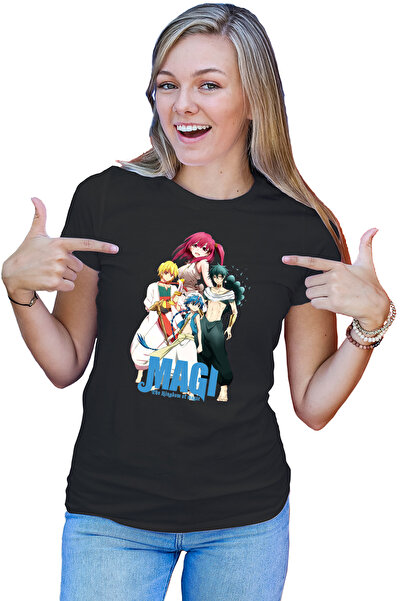 OEM Tricou dama Magi The Labyrinth of Magic Alladin Friends Anime