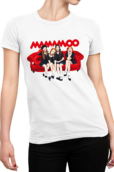 OEM Mamamoo Sofa Student Concept Φωτογραφία Idol K-Pop Γυναικείο T-shirt