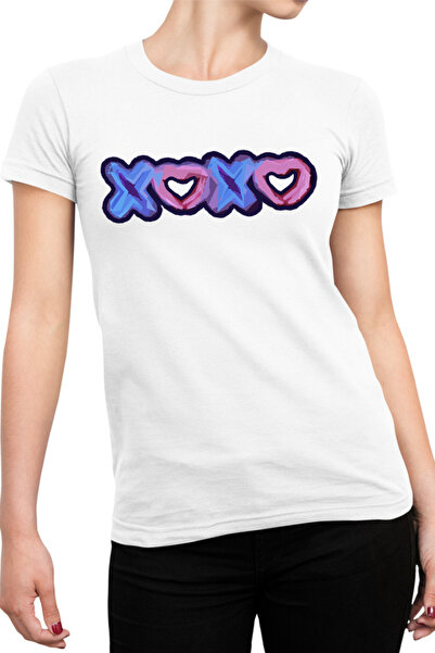 OEM Tricou dama XOXO Logo Heart Abstract Minimalist Drama
