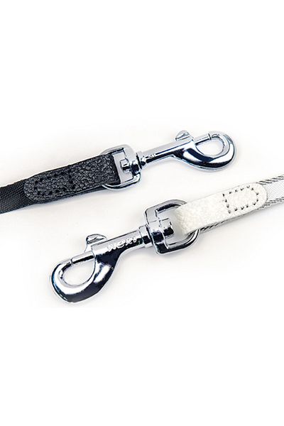 Flexi Style Ribbon Automatic Dog Walking Leash Small White 3 Mt