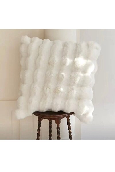 BALADI HOME Thick Rabbit Pillowcase Plush (1 Piece) Measurement 40 X 40 cm One Face Rabbit Single Side Pillowcase