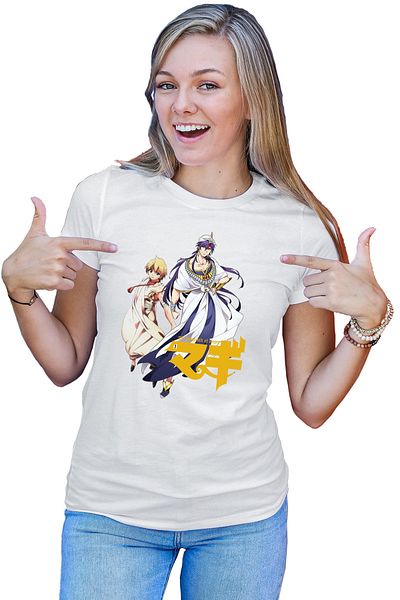 OEM Tricou dama Magi The Labyrinth of Magic Alibaba Sinbad Japan
