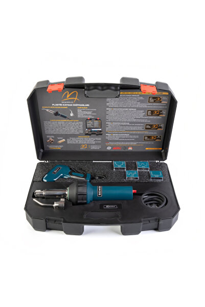 BEMOOLD PLASTİK KAYNAK MAKİNE SETİ- Plastik Kaynak Makinesi+100 W Sıcak Zımba...