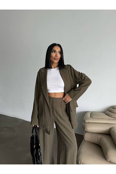 ossons Blazer jacket pants suit