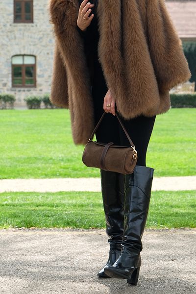 naft Sude - Hand Shoulder Bag - Shoulder Handle Added - Special Genuine Leather