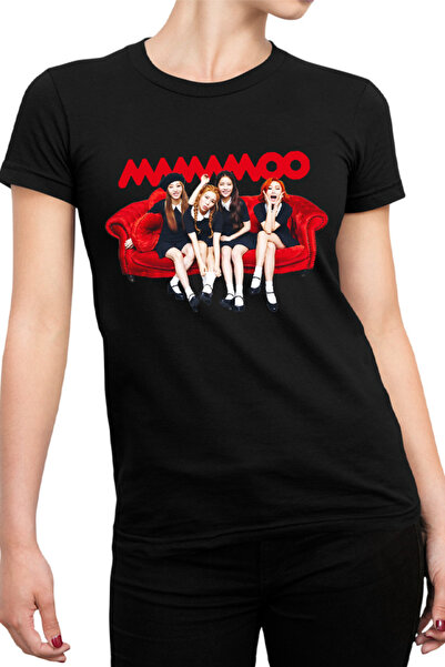 OEM Mamamoo Sofa Student Concept Φωτογραφία Idol K-Pop Γυναικείο T-shirt