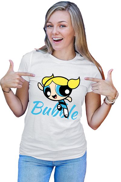 OEM Tricou dama The Powerpuff Girls Bubble Sweet