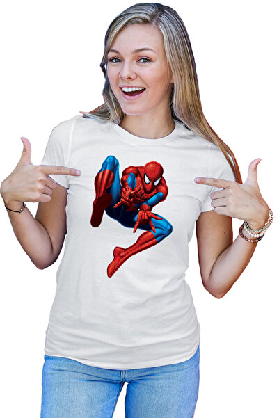 OEM Tricou dama Spiderman Web Push Supervillains Alien Bite Hero