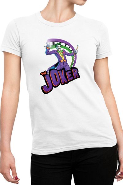 OEM Tricou dama Joker Happy American Comic Books
