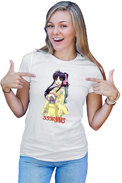 OEM Tricou dama Rurouni Kenshin Kaori Ninja Anime