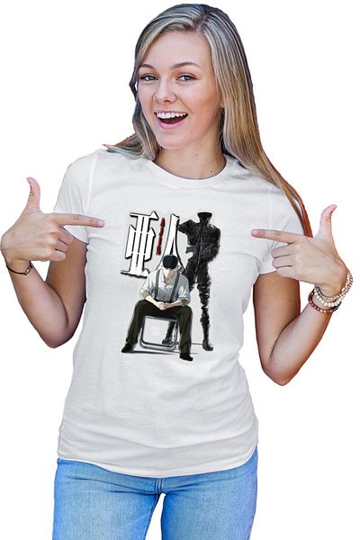 OEM Tricou dama Ajin Satou Longevity Mature Horror