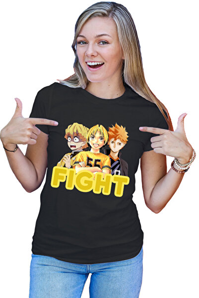 OEM Tricou dama Hikaru no Go Zenitsu Kimetsu no Yaiba Haikyuu Power Otaku