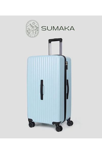 SUMAKA ABS+PC Luggage for Travel Suitcase with 360° Spinner Wheels & TSA Lock, Set of 2 pcs: 22"+26" Inch