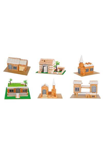 shumee Smart Builder 30 în 1 - set creativ - cărămizi și mortar adevărate, reutilizabile,