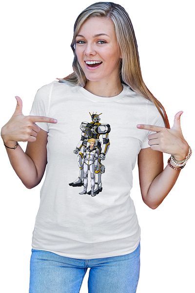 OEM Tricou dama dam Io White Animeeater