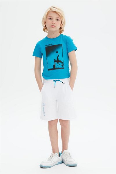 Bikkembergs Boy White Shorts