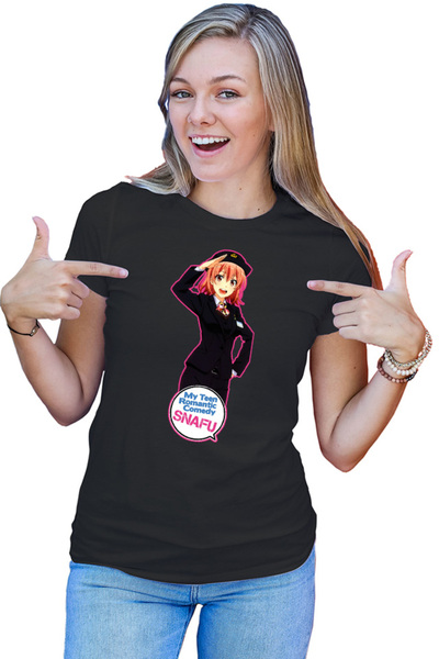 OEM Tricou dama OreGairu Yui Police School Club Slice of Life