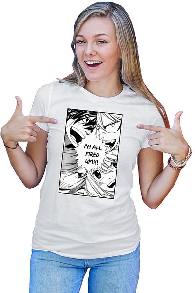 OEM Tricou dama Fairy Tail Manga AnimeKage